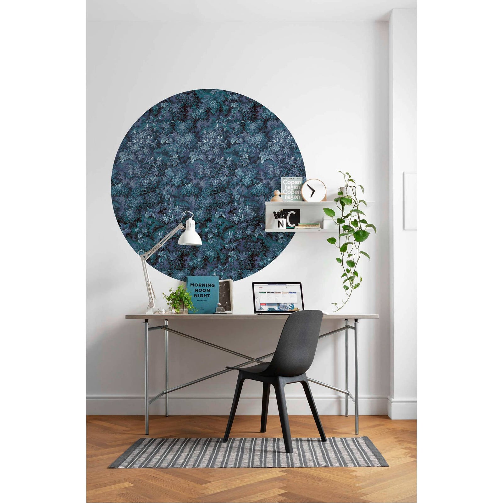 home24 Fotobehang Azul Mural