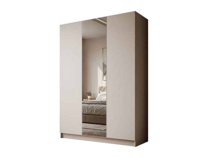 Kippschrank AUREL KASCHMIR 3D, push-to-open, Spiegel