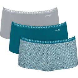 3 sloggi Go Crush Shortys - Damen - Gr. M