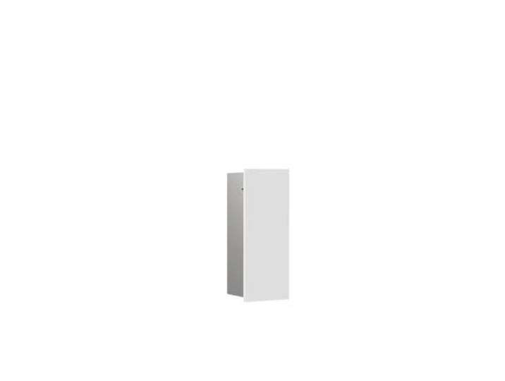 emco asis module zuiver Borstelgarnituur, verdekt, aanslag rechts 435mm, 975551305, Kleur: wit mat