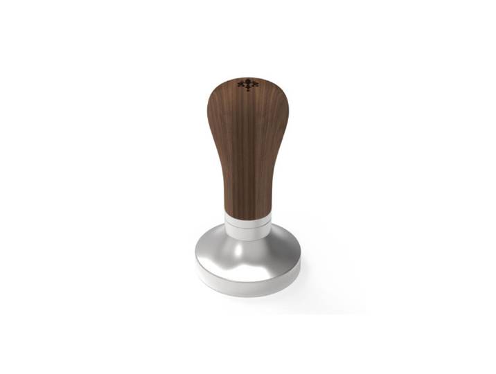 Verstellbarer Walnussholz Tamper Eureka, 58 mm