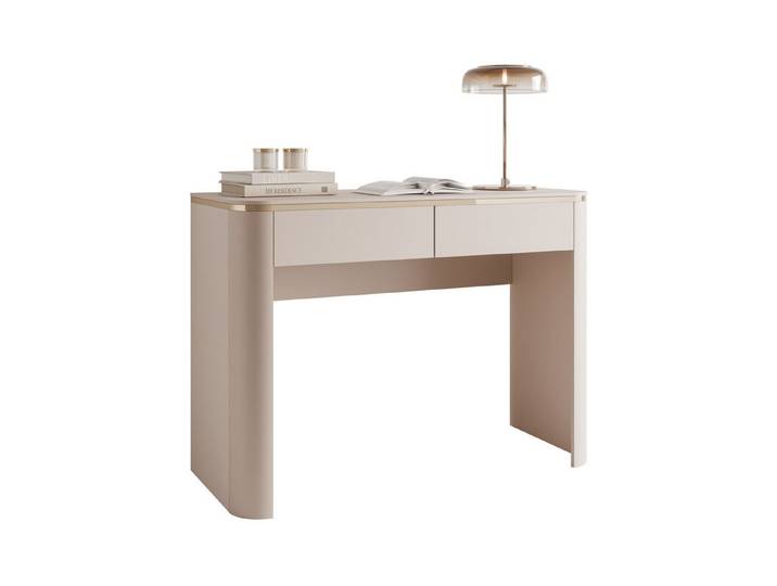 Lookway Konsolentisch AVELINE KASCHMIR mit goldenen Details und Schubladen