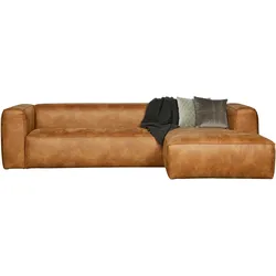 Ecksofa Bean Cognac S: 305x175cm