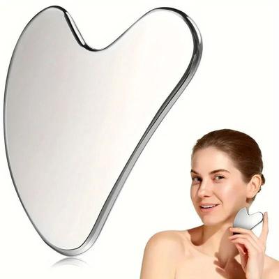Uplift Essentials Stainless Steel Cooling Gua Sha Board l