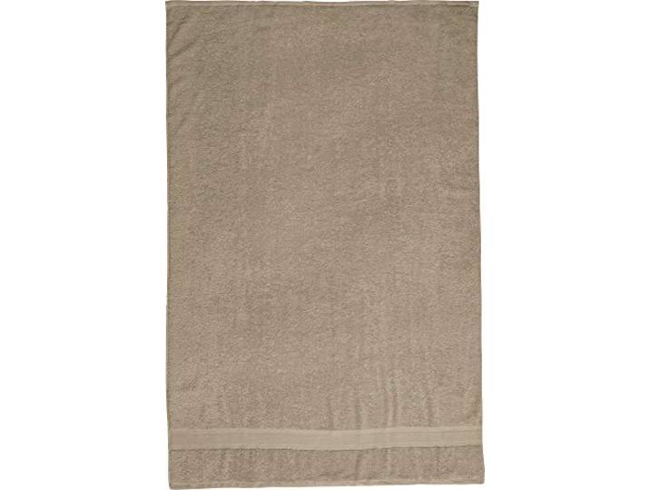REDBEST Badetuch Chicago Taupe Größe 100x150 cm - saugstark, strapazierfähig, ideal für Reisen, Sport (weitere Farben)