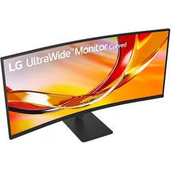 LG 27 VA MONITOR CURVED 34U601B-B (3440 x 1440 Pixel, 34"), Monitor, Schwarz