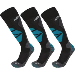 NORDICA HIGH PERFORMANCE WOMEN 3er Pack Socken black/anthracite/emerald - 36-38