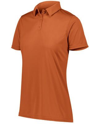 Augusta Sportswear 5019 Women's Vital Polo Shirt in Orange size 3XL   Polyester