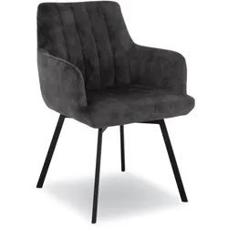 Polsterstuhl KERSTIN (BHT 60x84x64 cm) - BHT 60x84x64 cm