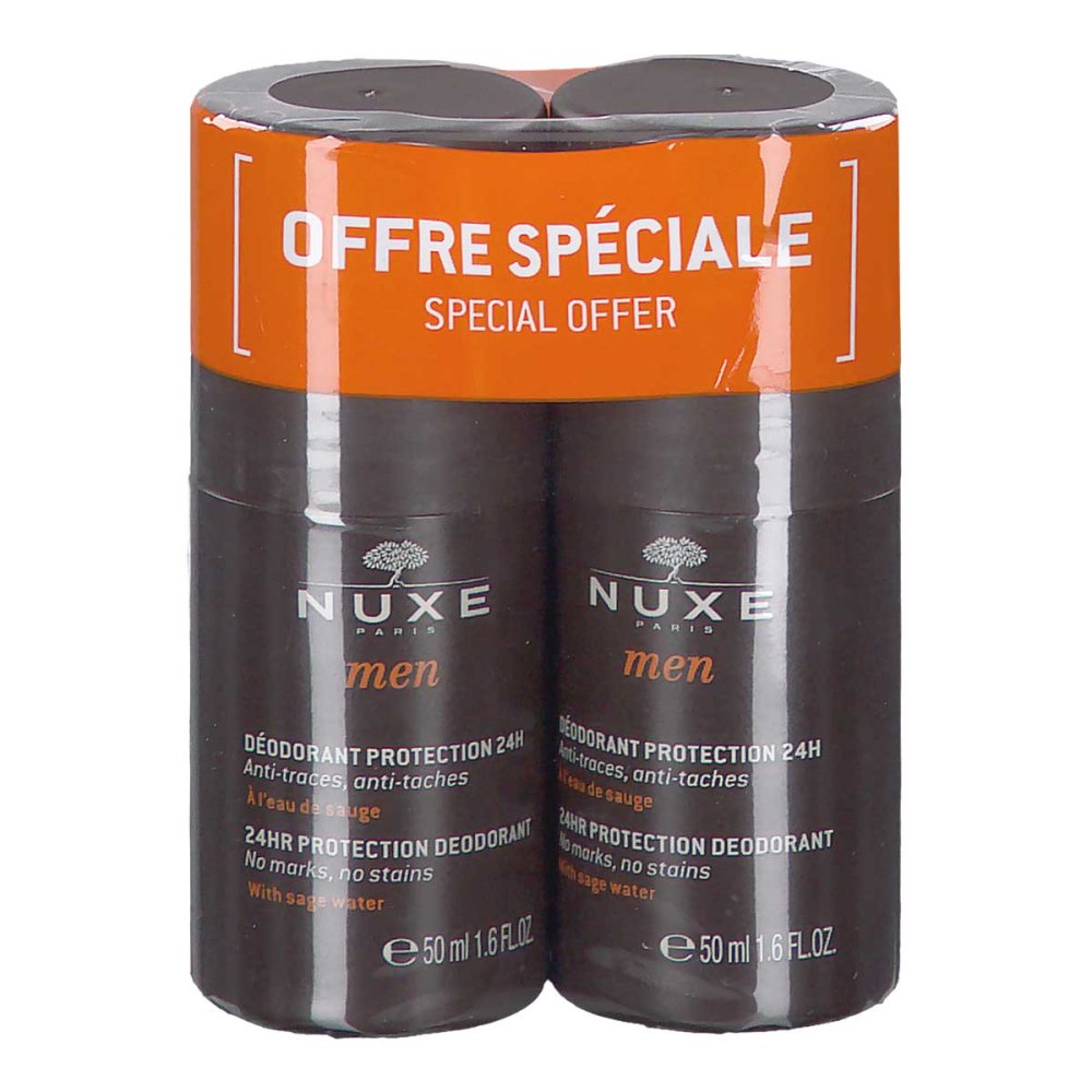 NUXE GmbH Nuxe Men Deodorant Protection 24h Doppel 18703334