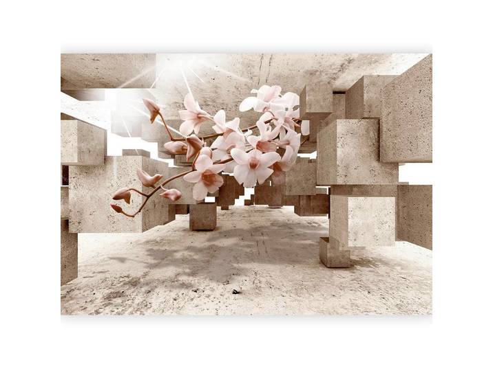 Fototapete Little Miracles Pink/Beige