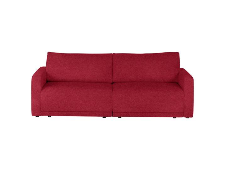 Livetastic 2,5-Sitzer, Rot, Kunststoff, 240x70x125 cm, Stoffauswahl, Armteil links, rechts, Wohnzimmer, Sofas & Couches, Sofas, 2-Sitzer Sofas