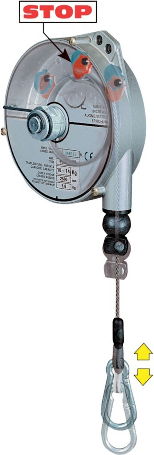 Planeta Federzug Typ 9349 8-10 kg 2,5 m (G30059)