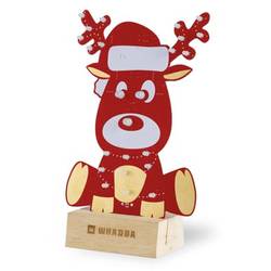 Whadda WPXL102 LED Bausatz Rudolf XL vormontiertes Programmierkit - rote Version
