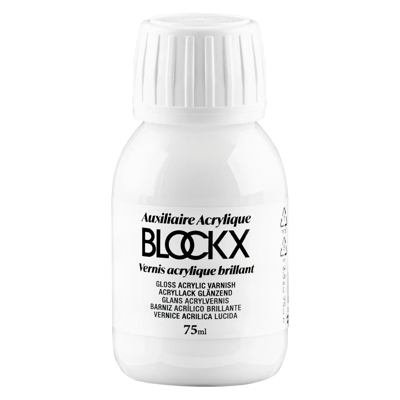 BlockX Acrylfirnis glänzend, 75ml - (75 ml) (35101BXC)