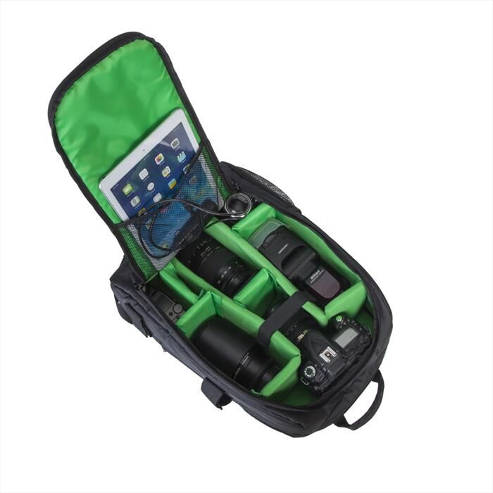 RIVACASE 7490 Zaino Per Fotocamera Reflex-nero