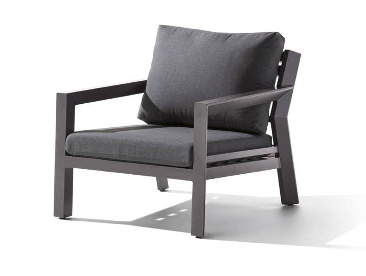 Sieger Brisbane Lounge 1-Sitzer eisengrau/grau