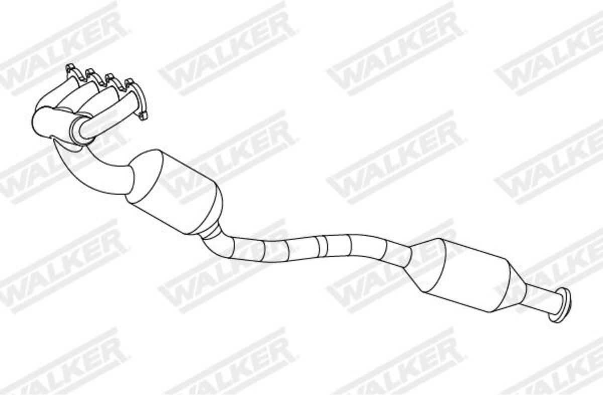 Katalysator WALKER 28870