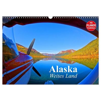 Alaska - Weites Land (Wandkalender 2027 DIN A3 quer), CALVENDO Monatskalender