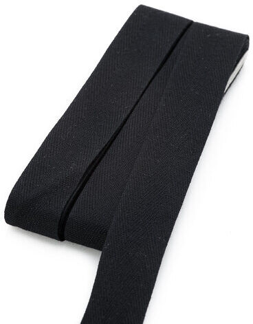 buttinette Nahtband, schwarz, Breite: 2 cm, 5 m