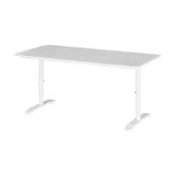 Schreibtisch  Main , weiß , Maße (cm): B: 160 H: 65 T: 80.0