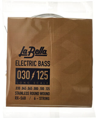 La Bella RX-S6B Bass RWSS