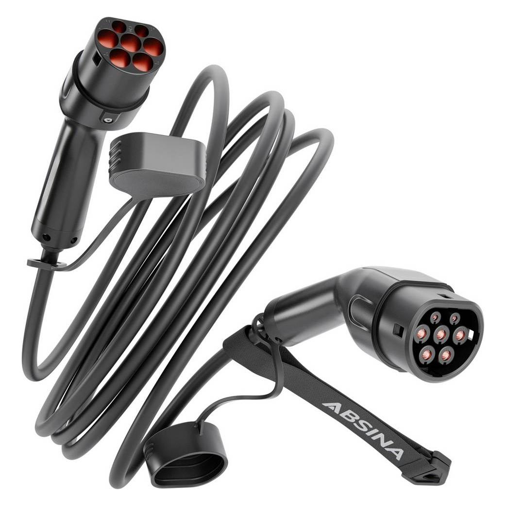 Absina Ladekabel (Typ 2, 22 kW, 32 A, 5 m) (301402)