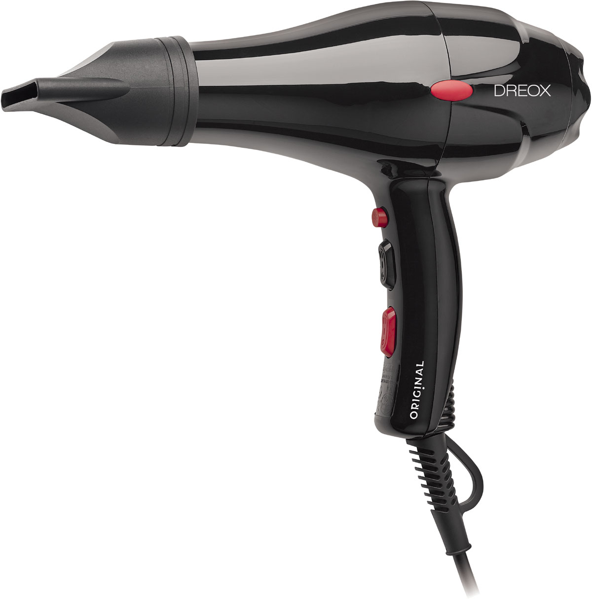 Original Best Buy Dreox Semi-Compact 2000W AC Schwarz SN-0440102