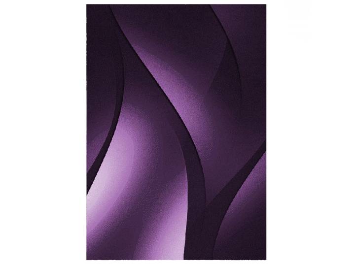 Tapis à motifs graphique violet 80x300cm