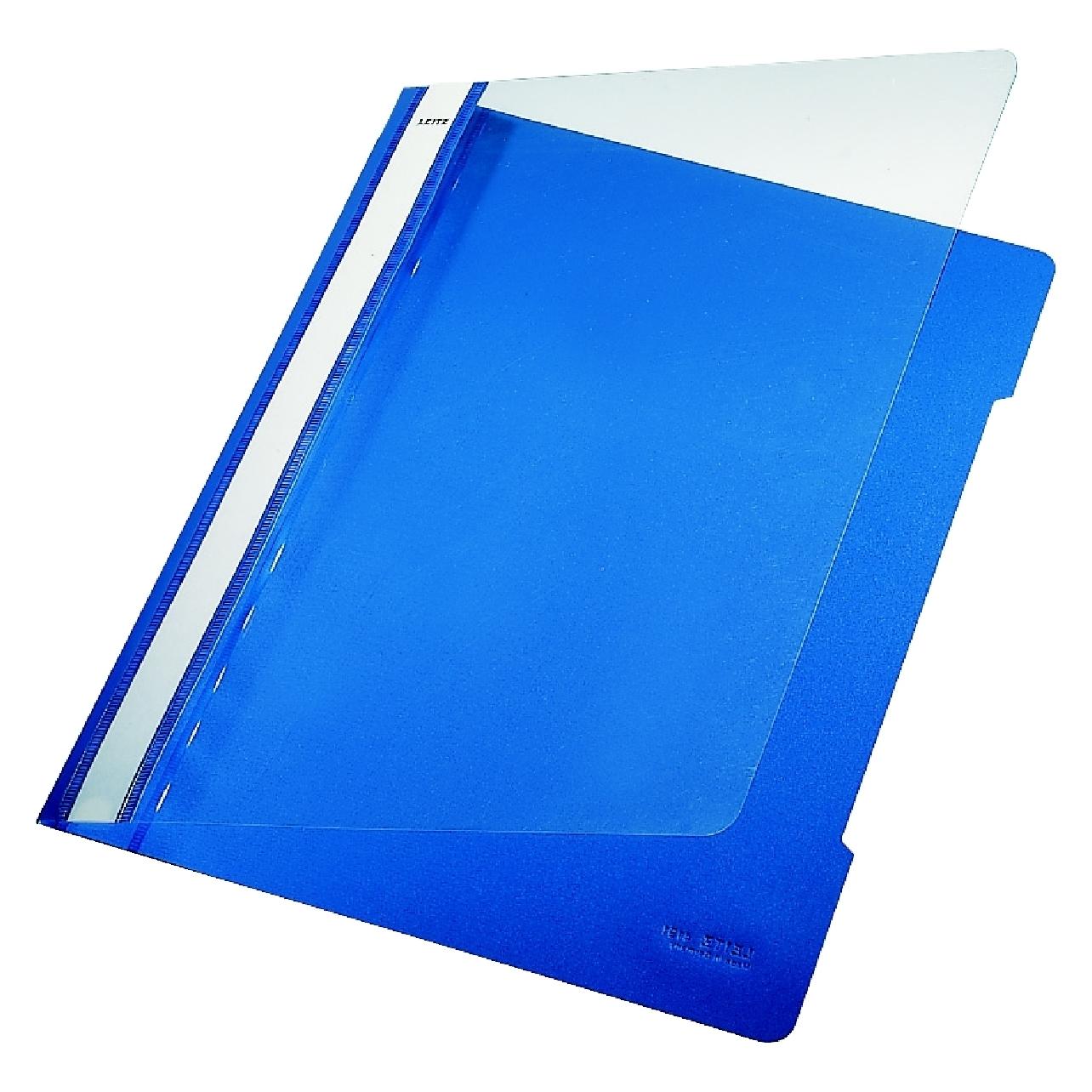 Leitz 25 Schnellhefter 4191 Kunststoff blau DIN A4 (A4, 25x) (4191-00-35)
