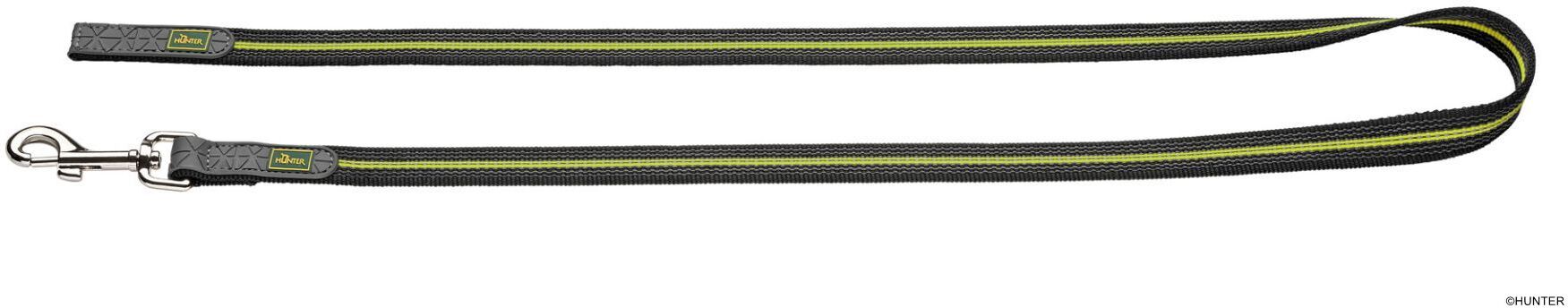 DOG SPORT HUNTER Führleine Visby Super Grip 20/120, gelb
