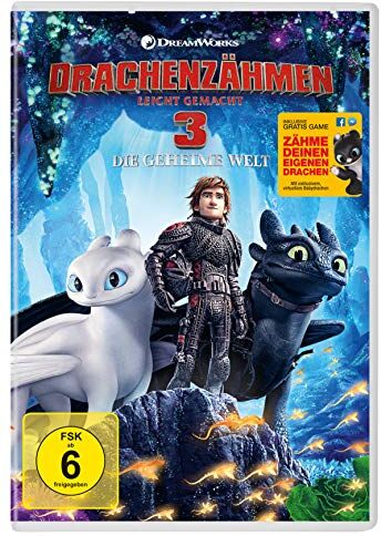 Dean DeBlois - Drachenzähmen leicht gemacht 3 - Die geheime Welt (DVD) - Preis vom 11.10.2026 03:10:56 h