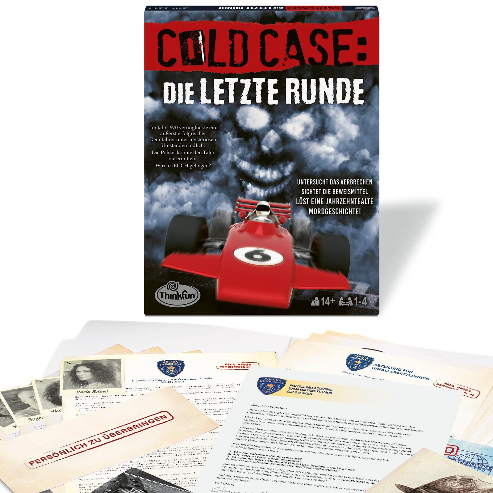 ThinkFun Cold Case De Laatste Ronde - Logisch spel voor kinderen vanaf 14 jaar