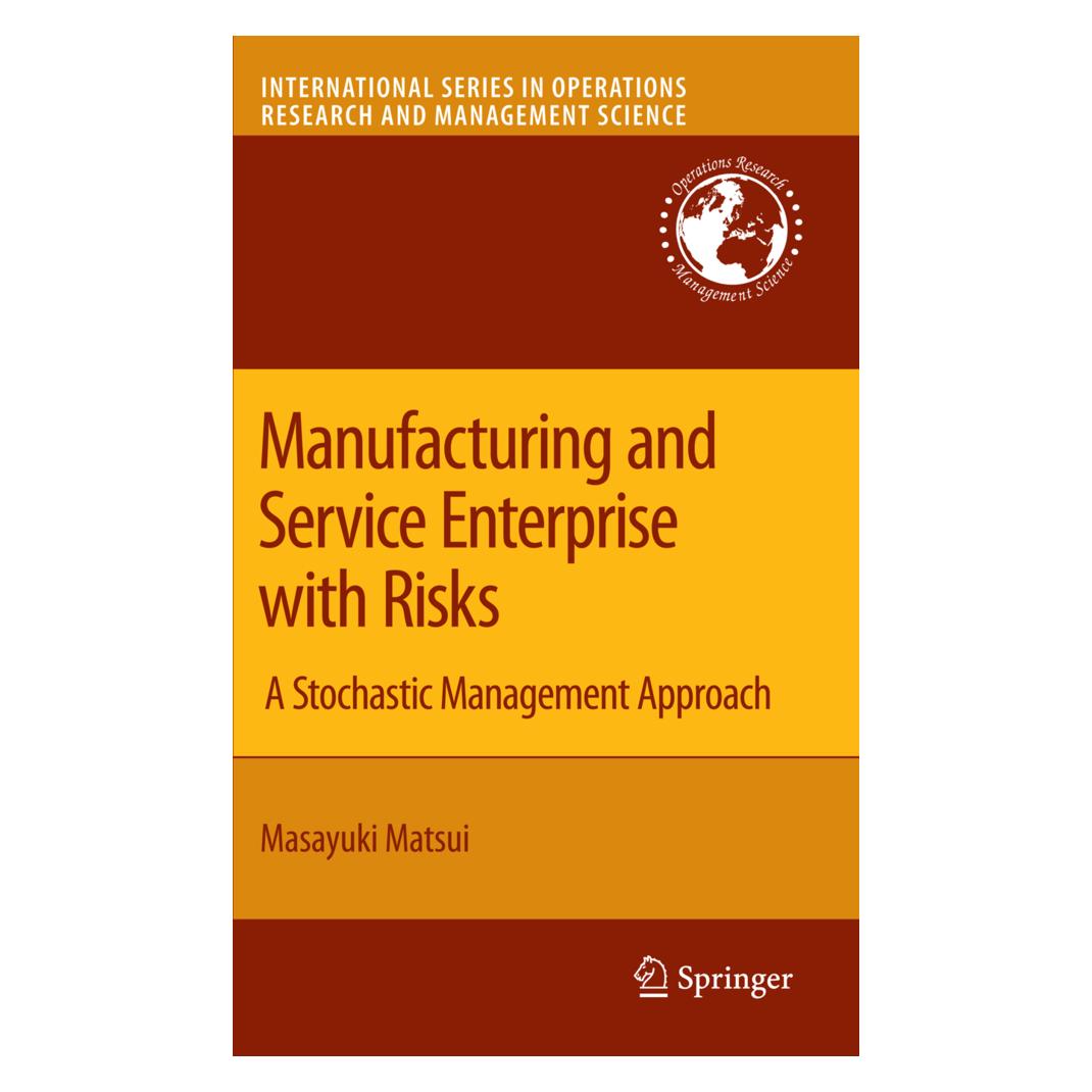 Springer Manufacturing and Service Enterprise with Risks (Englisch, Softcover, Masayuki Matsui) (55384676)