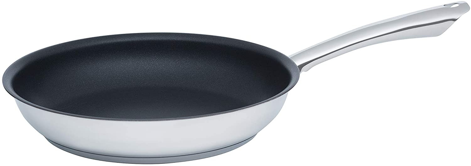 Riess Kelomat pan van roestvrij staal met antiaanbaklaag, diameter 28 cm, geschikt voor inductie