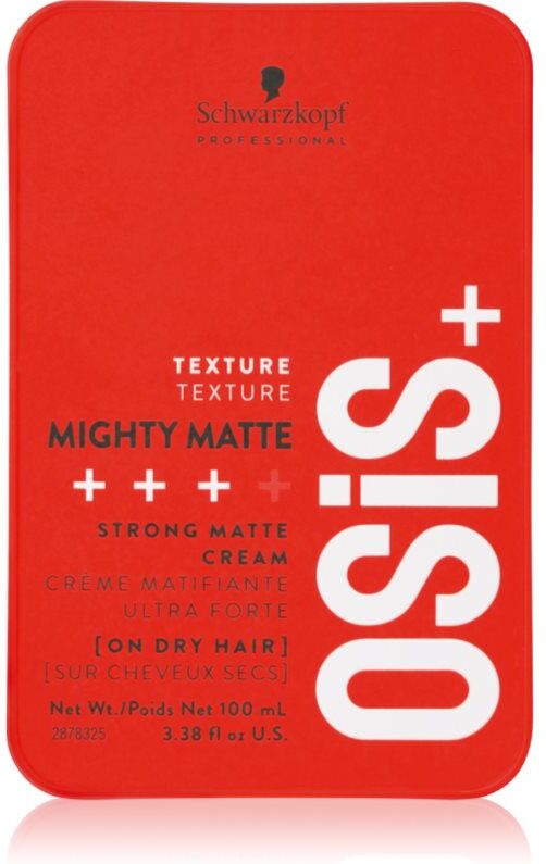 Schwarzkopf Professional Osis+ Mighty Matte mattierende Creme für das Haar 100 ml