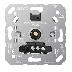 JUNG, Lichtschalter + Storenschalter, Drehdimmer Std.LED 1730DD