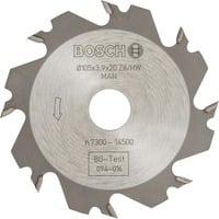 Schlitzfräser Ø 105mm x 20mm, 8Z für Schattenfugenfräse GUF 4-22 A und PSF 22 A
