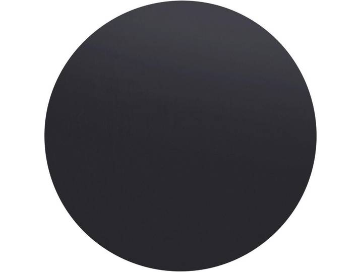 Kare-Design Tischplatte, Schwarz, rund, 1.8x80x80 cm, Esszimmer, Esstische, Esstische