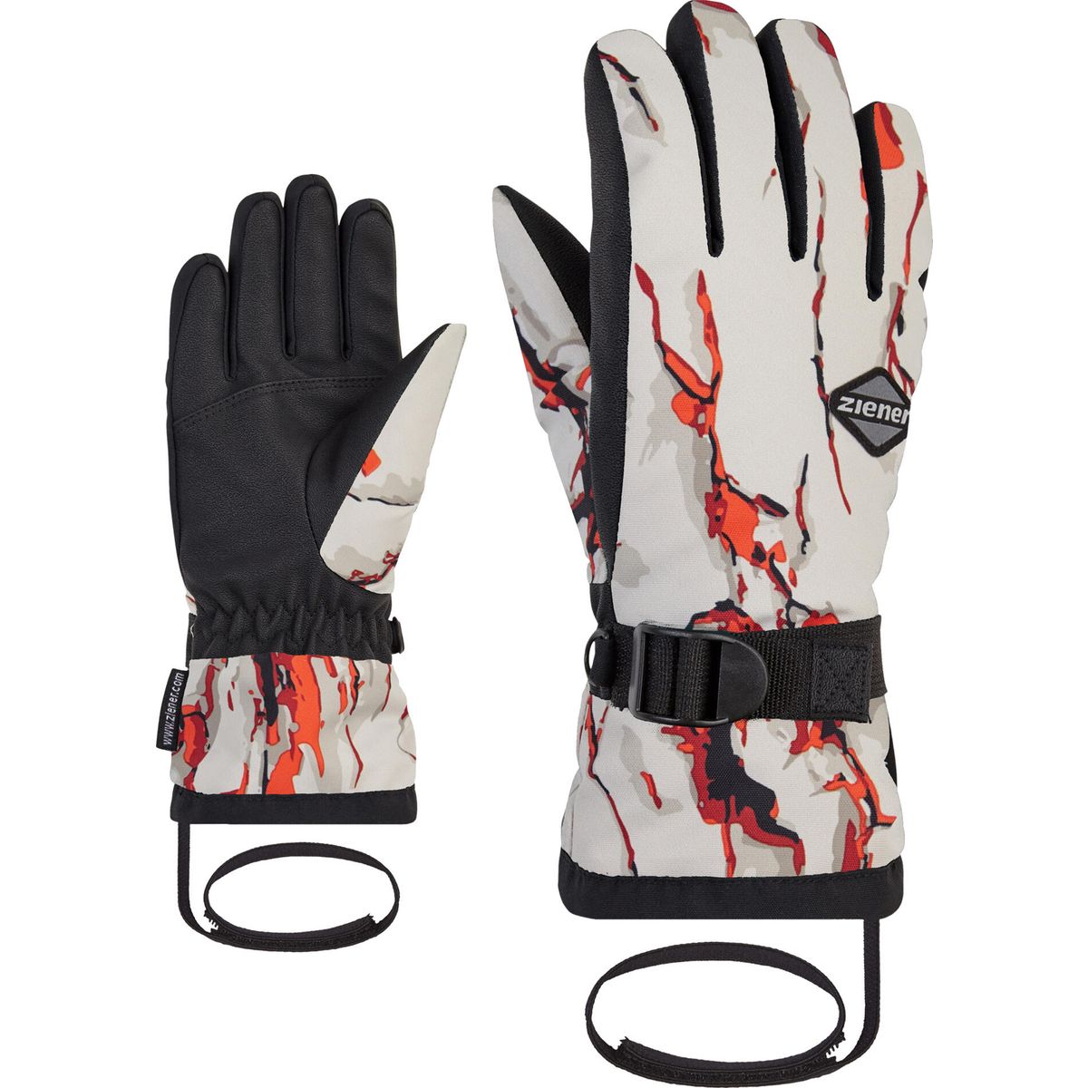 Ziener Lassim ASR Glove Junior cliff print (173) 4 231900-173-4