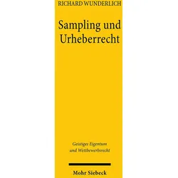 Sampling und Urheberrecht, Fachbücher von Richard Wunderlich