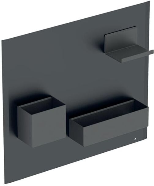 Geberit Acanto Magnetwand-Set 500649161 44,9x38,8x7,5cm, schwarz matt