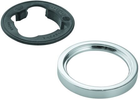 Grohe Rosette für WT-Batterien 48603000 ohne Zugstange rund chrom