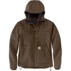 Carhartt Super Dux, Textiljacke - Dunkelbraun - M