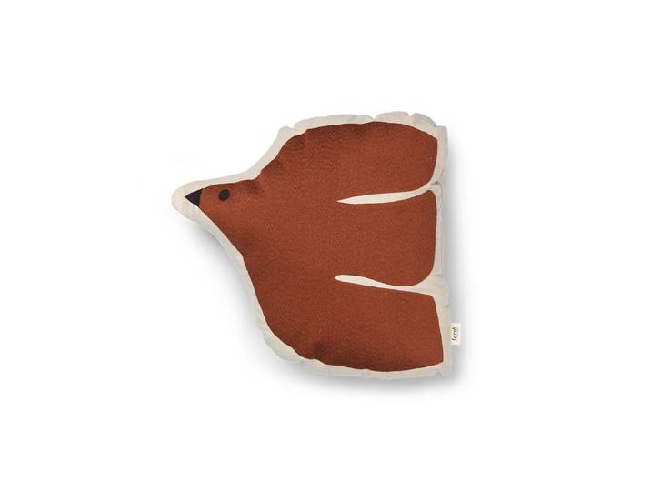 Ferm Living - Swif Bird Kissen, baked clay