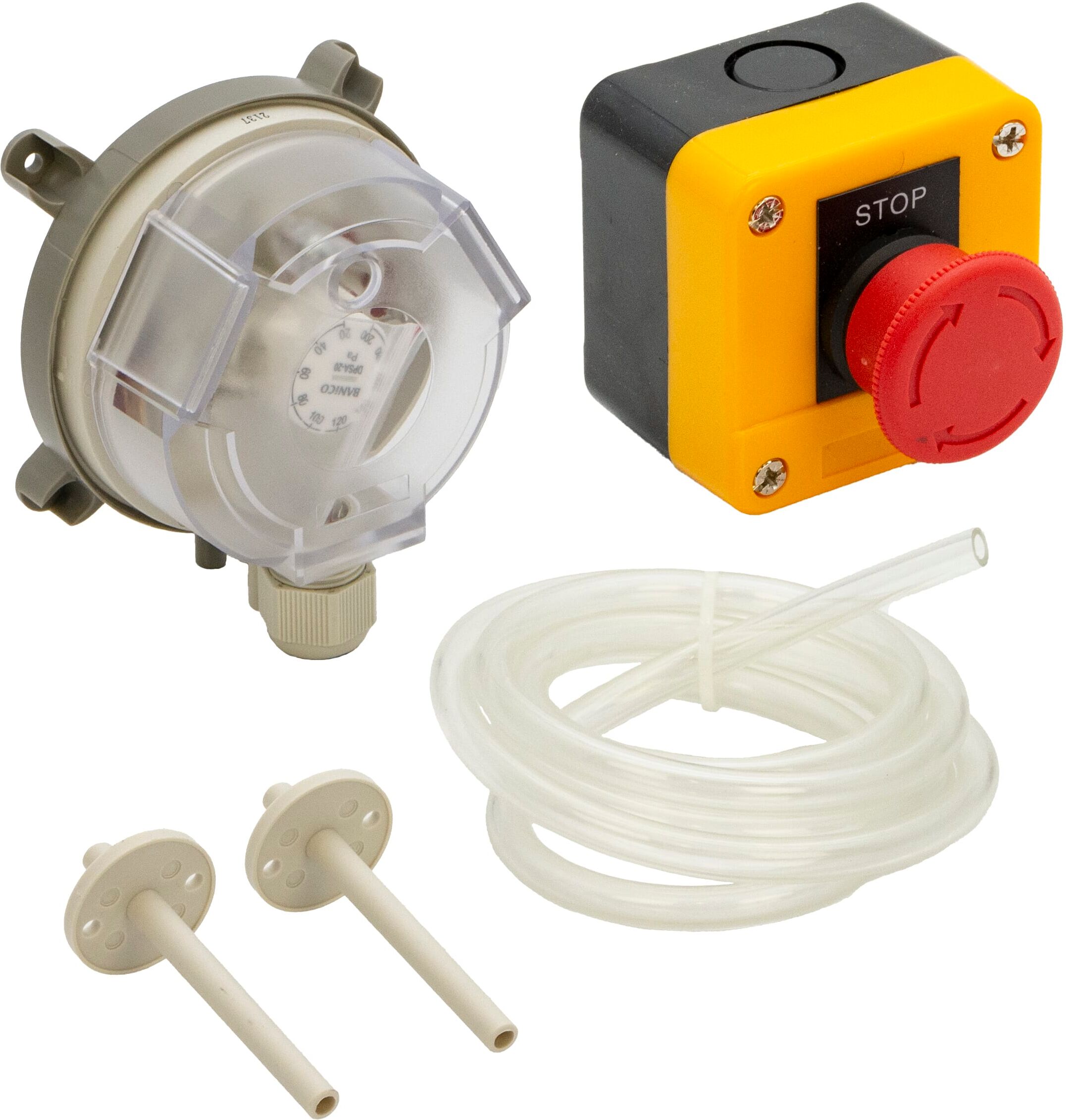 Kromschroder Extraction Interlock Air Differential Pressure Switch Kit1