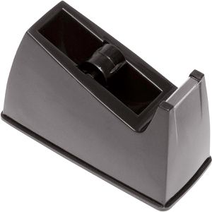 Alco Klebebandabroller 3026-11, schwarz, Tischabroller für Klebeband 19mm x 33m
