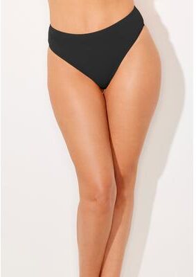 Plus Size Women's Hipster Swim Bottom by Swimsuits For All in Black (Size 12)