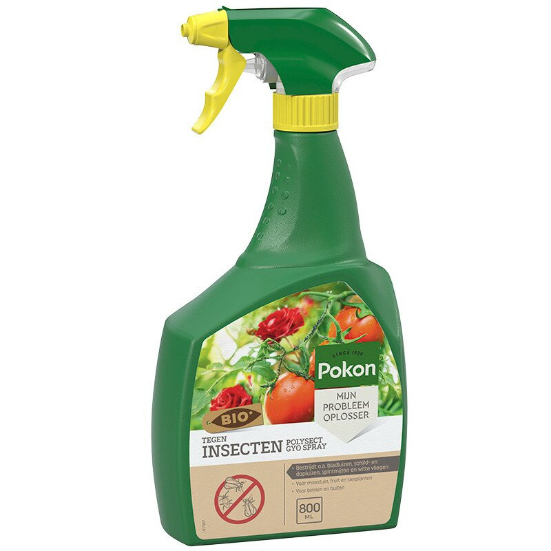 Pokon Bio tegen Insecten spray 800 ml voor kamerplanten en tuin