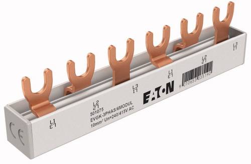 Eaton EP-501075 EVGK Gabelverschienung, 3-phasig, L1 - L2 - L3 Phasenschiene 63A 1St.
